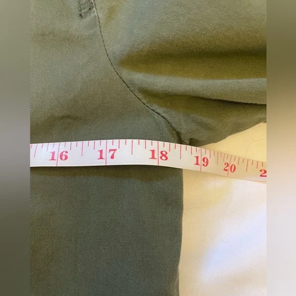 Ambiance medium army green utility jacket - Picture 10 of 12